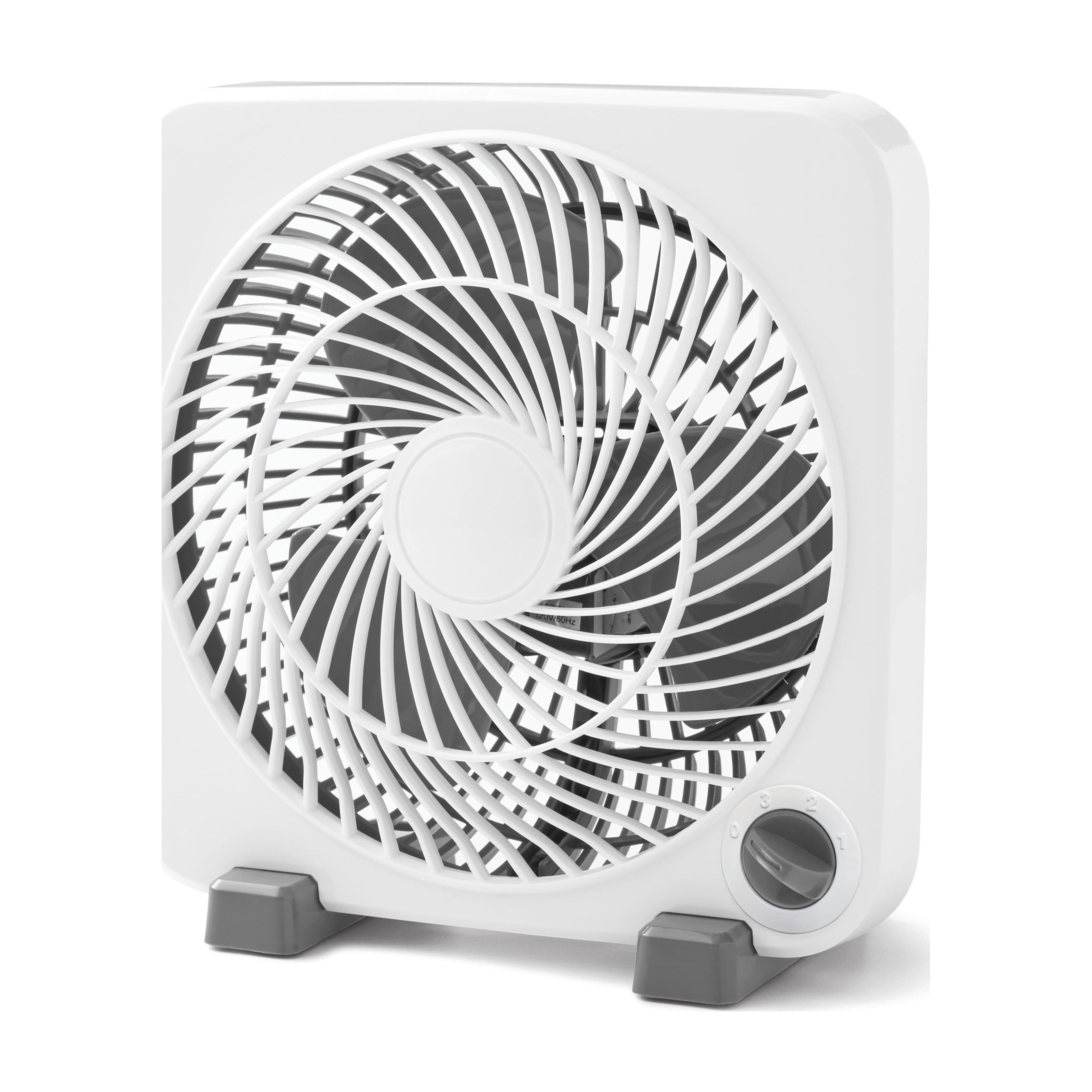 Mainstays 9inch Personal Desktop Fan with 3 Speeds, White