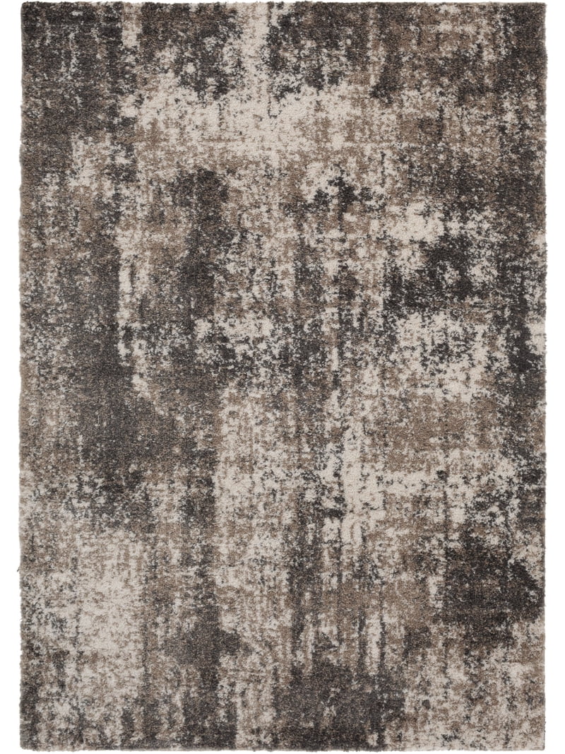 Free Shipping! Mainstays Abstract Neutral Rug 5x7, Indoor Area Rug