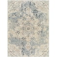 thumbnail image 1 of Mainstays Abstract with Fringe 5'2" x 7' Area Rug for Living Room Bedroom Ivory, 1 of 6
