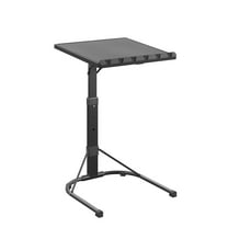 Mainstays Adjustable Folding Table, Black, Recommended for Banquets, Events, Indoor/Outdoor