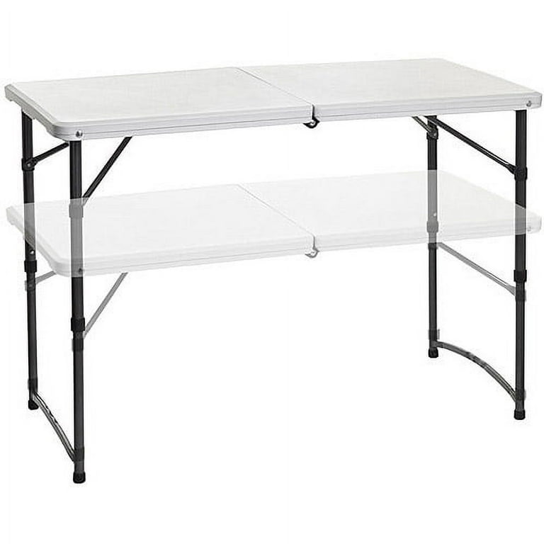 Walmart mainstays adjustable folding table deals