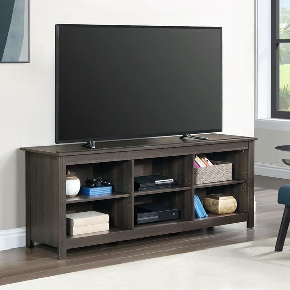 Mainstays Adjustable Shelf TV Stand for TVs up to 70", Espresso