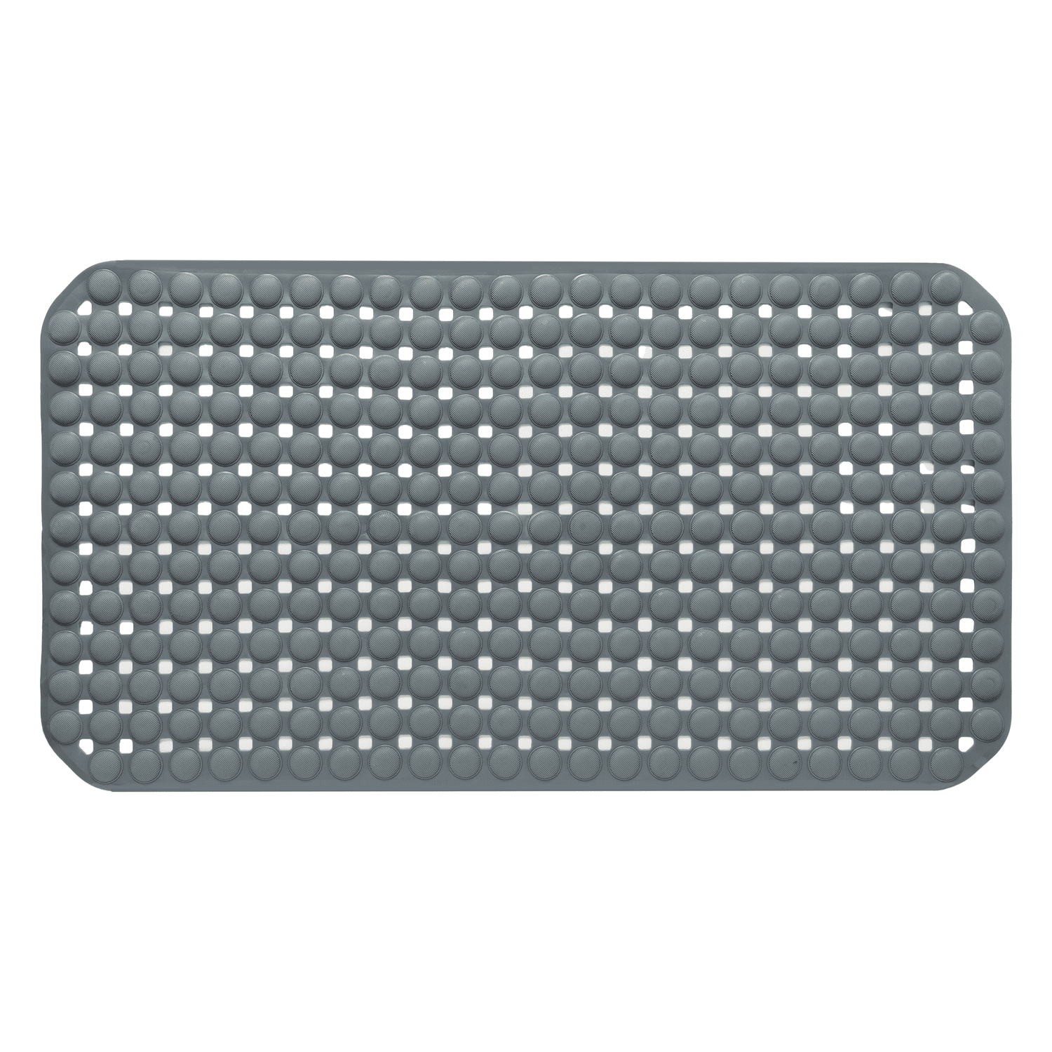Mainstays Air Pocket Bathtub Mat, Gray