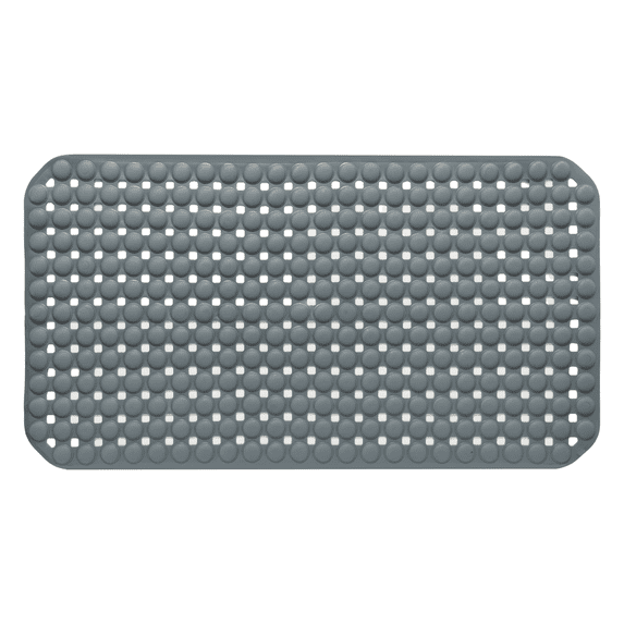 Mainstays Air Pocket Bathtub Mat, Gray