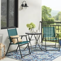 OUR HOME ランチセット Amazon.com: ZOTORUN Bistro Set 3 Piece Cast Aluminum Patio