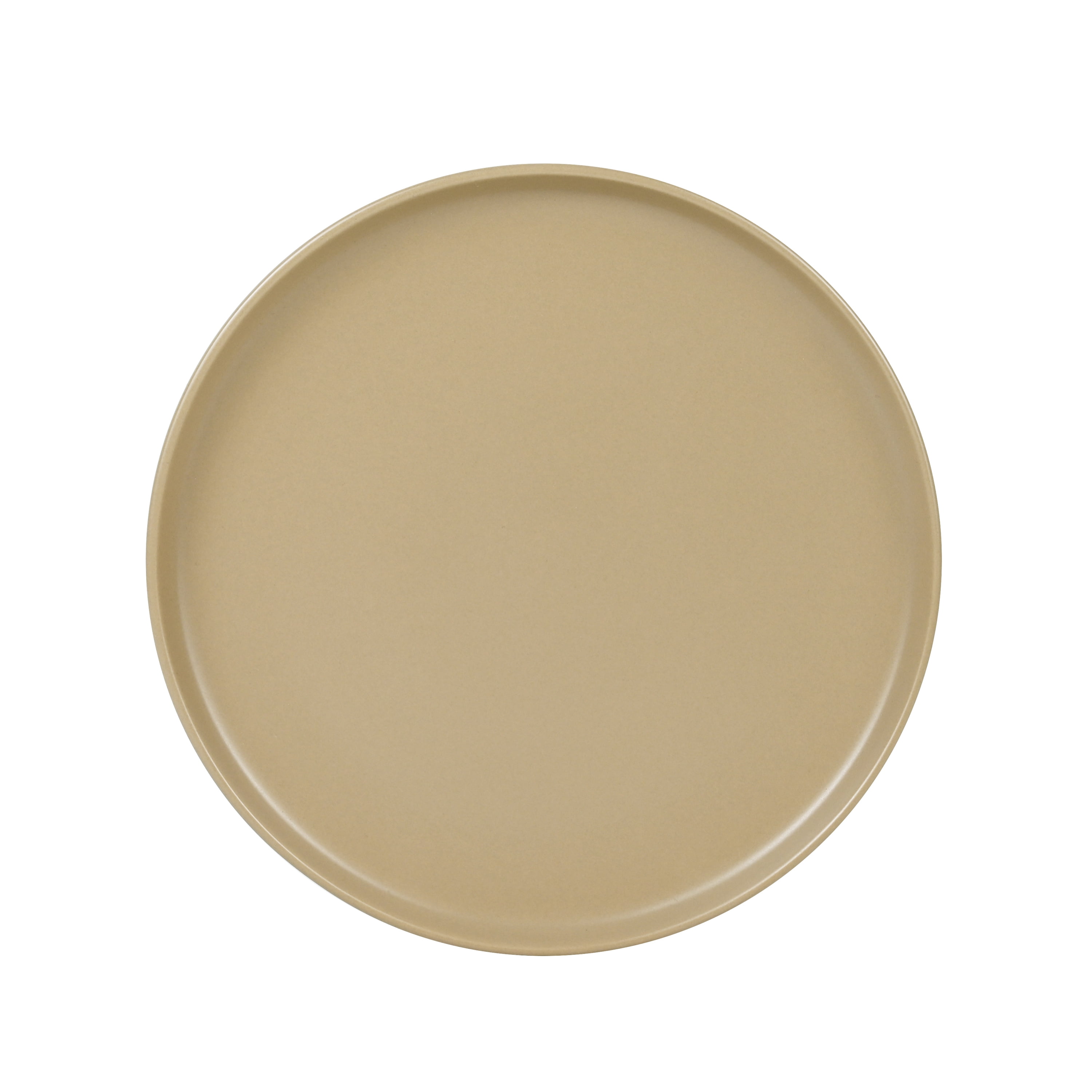 Mainstays Alessandra Matte Brown Round Stoneware Salad Plate