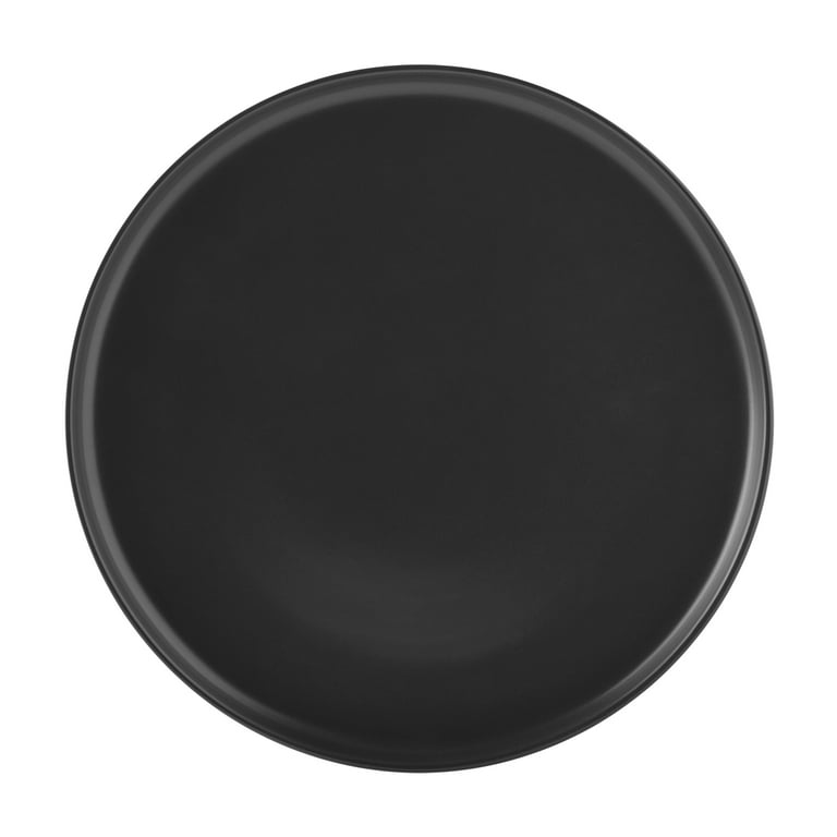 Mainstays Stoneware Dinner Plate 10.39 inch Matte Black for