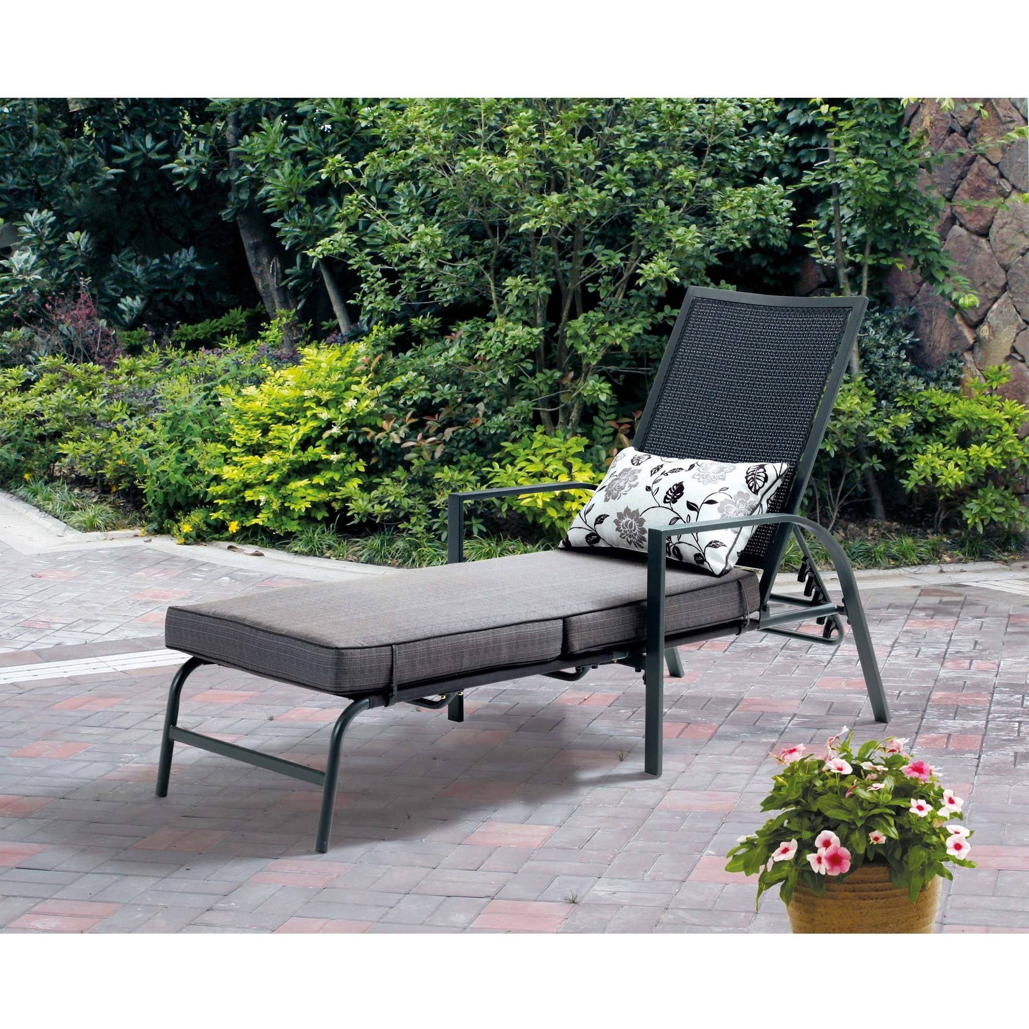 Mainstays Alexandra Square 1 Pk Chaise Lounge