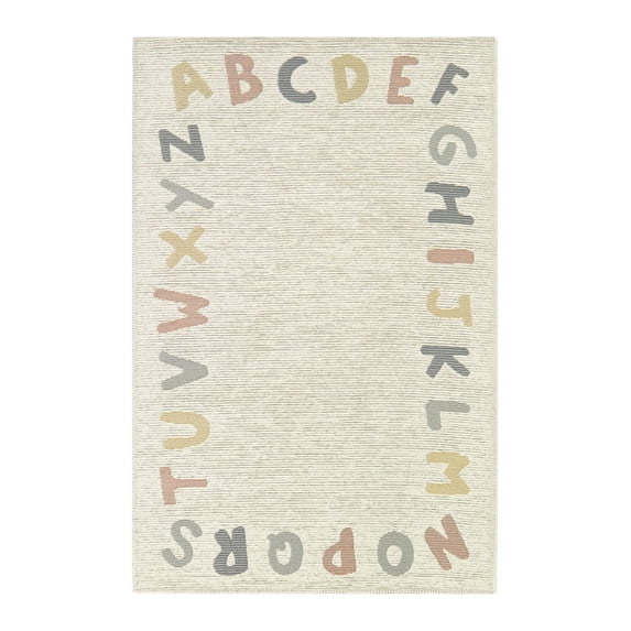 Mainstays Alphabet Indoor Rug, 7'10"W x 10'L