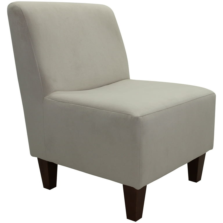 Mainstays amanda armless accent chair clearance