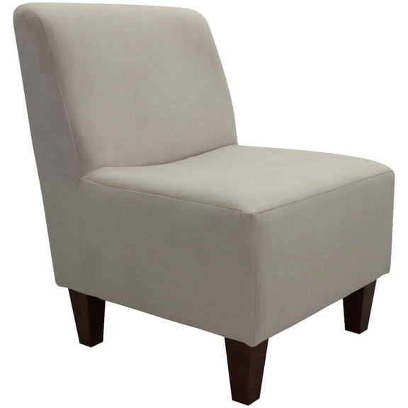 Mainstays Amanda Armless Slipper Accent Chair, Multiple Colors