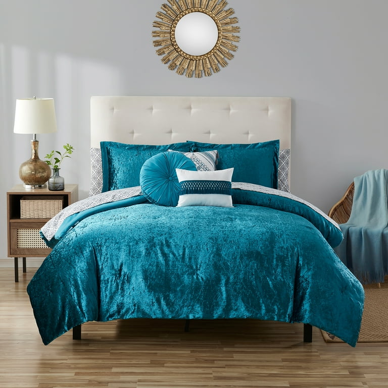 Teal bed in a bag queen deals