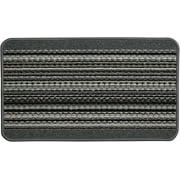 Mainstays Apollo Striped Indoor Polypropylene Area Rug, Grey, 17.4" x 30"