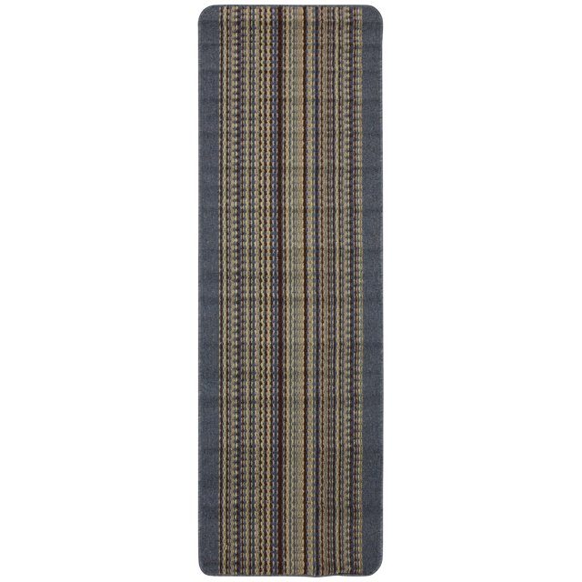 Mainstays Apollo Striped Tufted Area Rug, 1'10.5" x 6', Stain Resistant