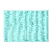 Mainstays Aqua Chenille Noodle Bath Rug, 17" x 24"