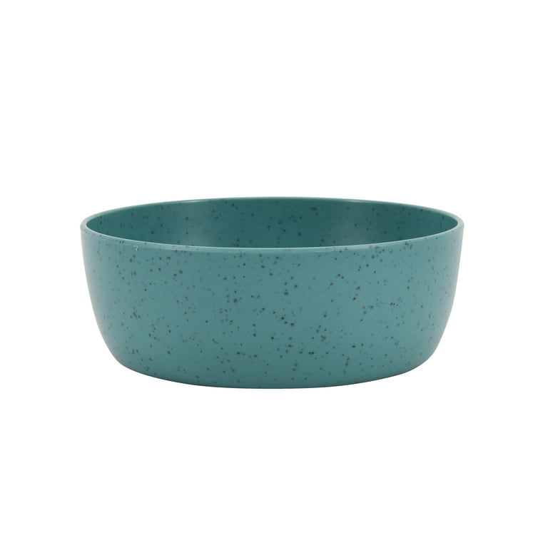 Mainstays 4-Piece Eco-Friendly Recycled Plastic Batter Bowl Set, Teal 