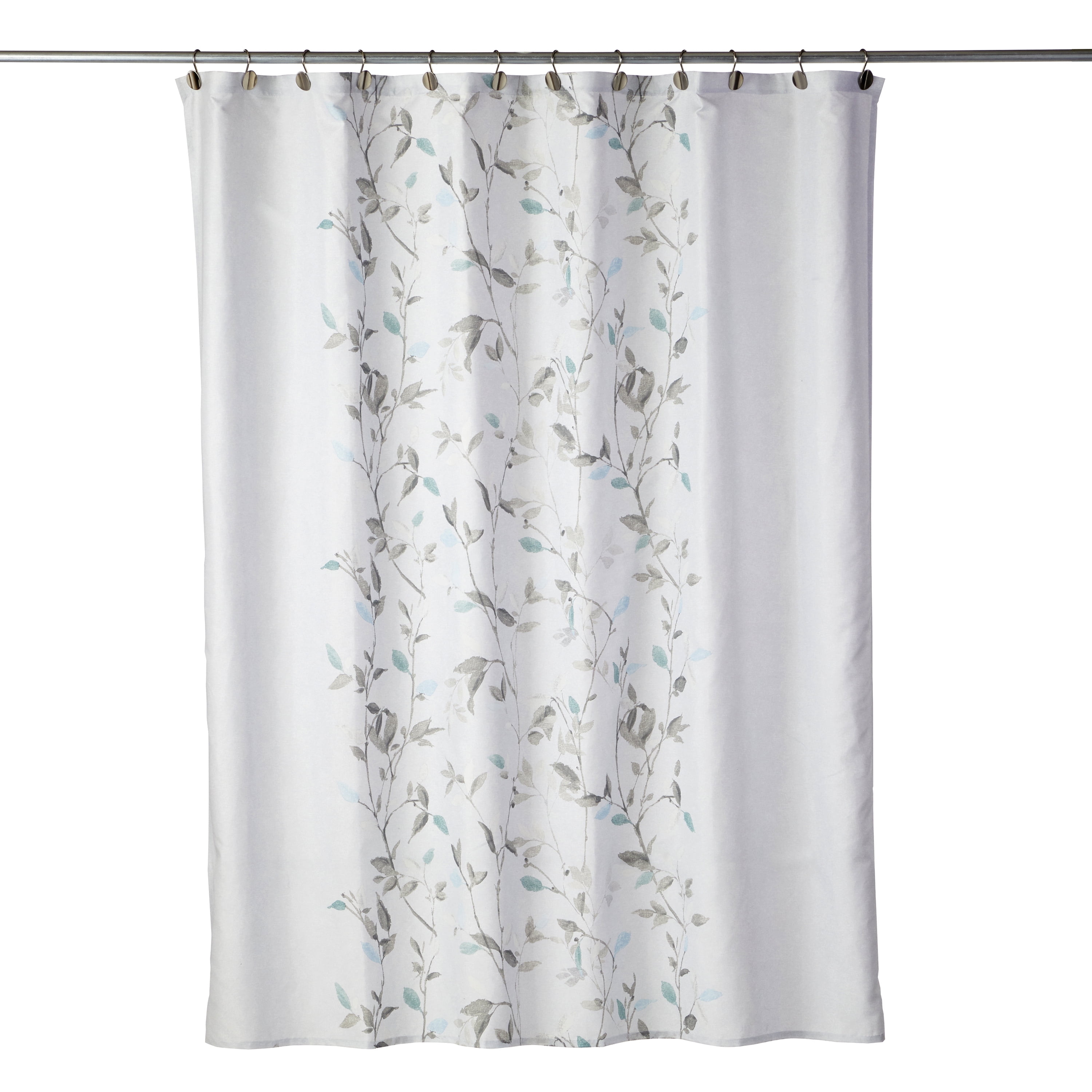 Mainstays Arbor Leaves Fabric Shower Curtain, 70