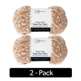 thumbnail image 1 of Mainstays Arctic Twist, 54.7 yd, Pink, 100% Polyester, Super Bulky, Pack of 2, 1 of 5