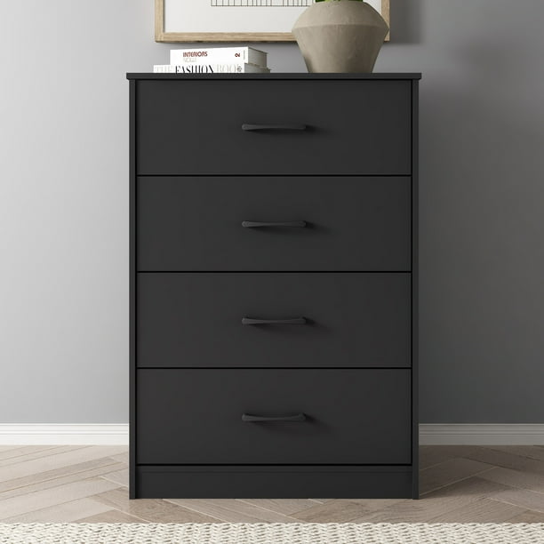 Mainstays 4-Drawer Dresser | Bedroom dressers for ecommerce
