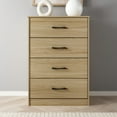 thumbnail interactive-video image 1 of Mainstays Ardent 4 Drawer Dresser, Euro Oak, 1 of 17
