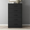 thumbnail interactive-video image 1 of Mainstays Ardent 5 Drawer Dresser, Black, 1 of 17