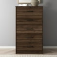 thumbnail interactive-video image 1 of Mainstays Ardent 5 Drawer Dresser, Dark Walnut, 1 of 17