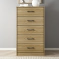 thumbnail interactive-video image 1 of Mainstays Ardent 5 Drawer Dresser, Euro Oak, 1 of 18