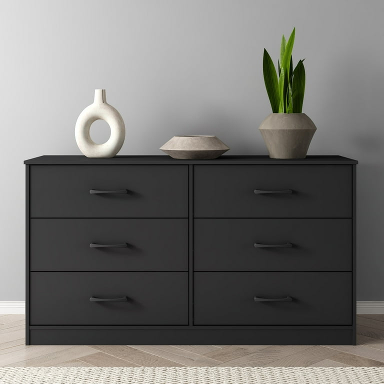 Mainstays Ardent 6 Drawer Dresser Black