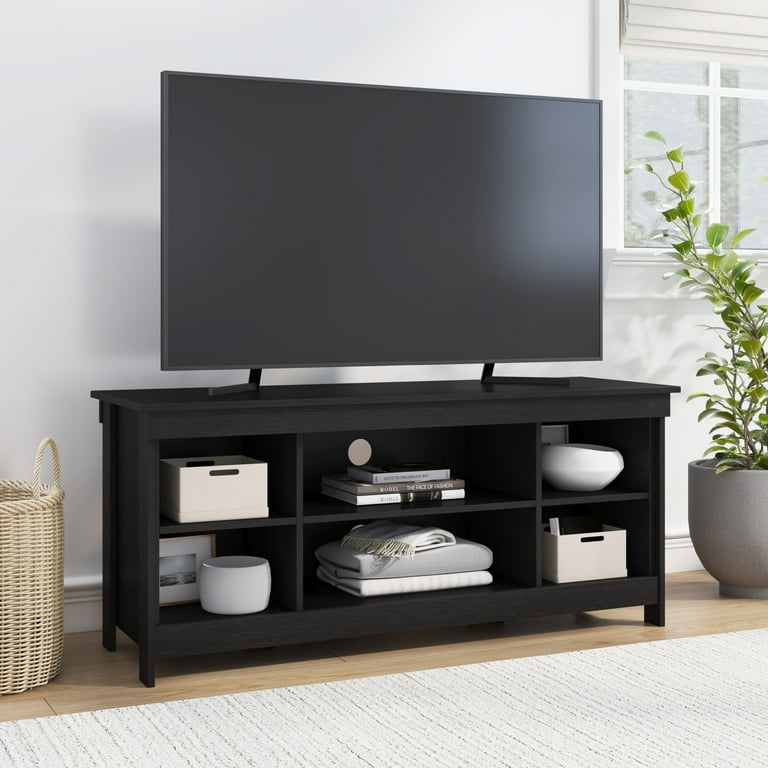 Mainstays Ardent No Tools Open Shelf TV Stand Console for TVs up