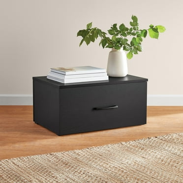 Mainstays Ardent One Drawer Modular Storage System, Black