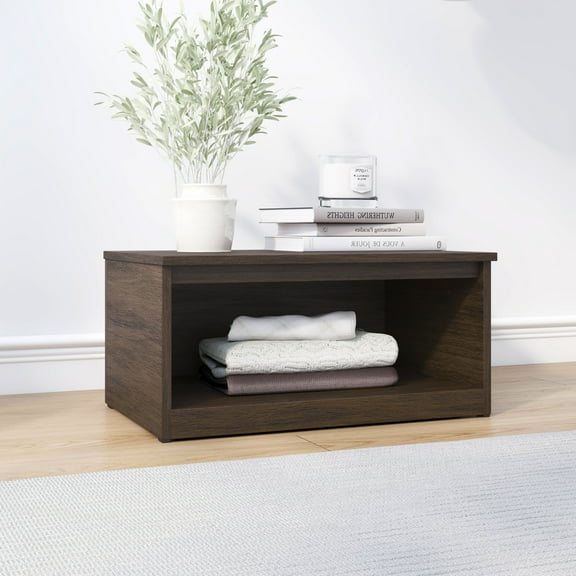 Mainstays Ardent Open Shelf Modular Storage System, Walnut