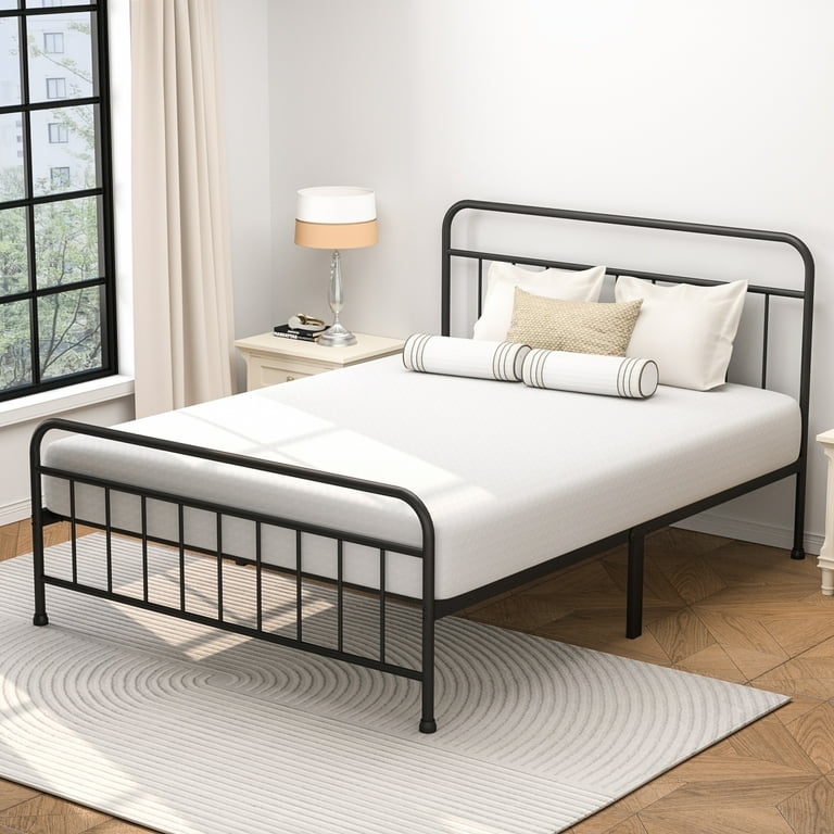 Sally 静床20SW Mainstays Ardent Queen Metal Spindle Bed, Black,Adult - Walmart.com