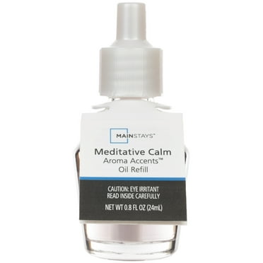 Mainstays Aroma Accents Oil Refill 24 mL, Meditative Calm