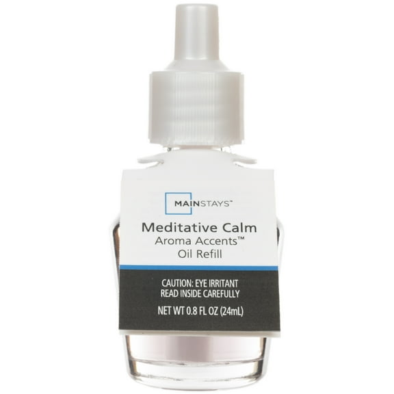 Mainstays Aroma Accents Oil Refill 24 mL, Meditative Calm