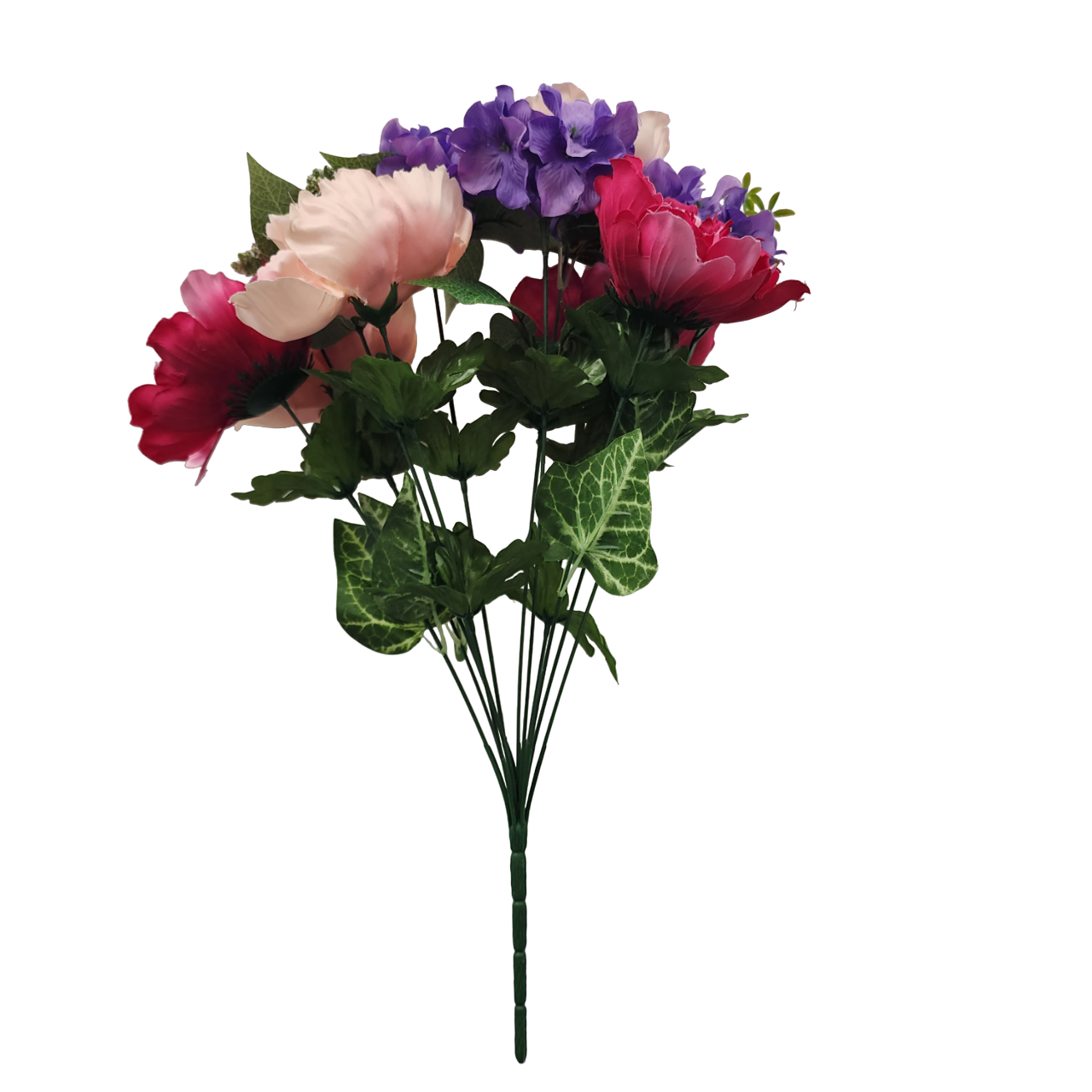 Mainstays Artificial Pink Mixed Peony  20 in Tall Spring Indoor Bouquet - image 1 of 7