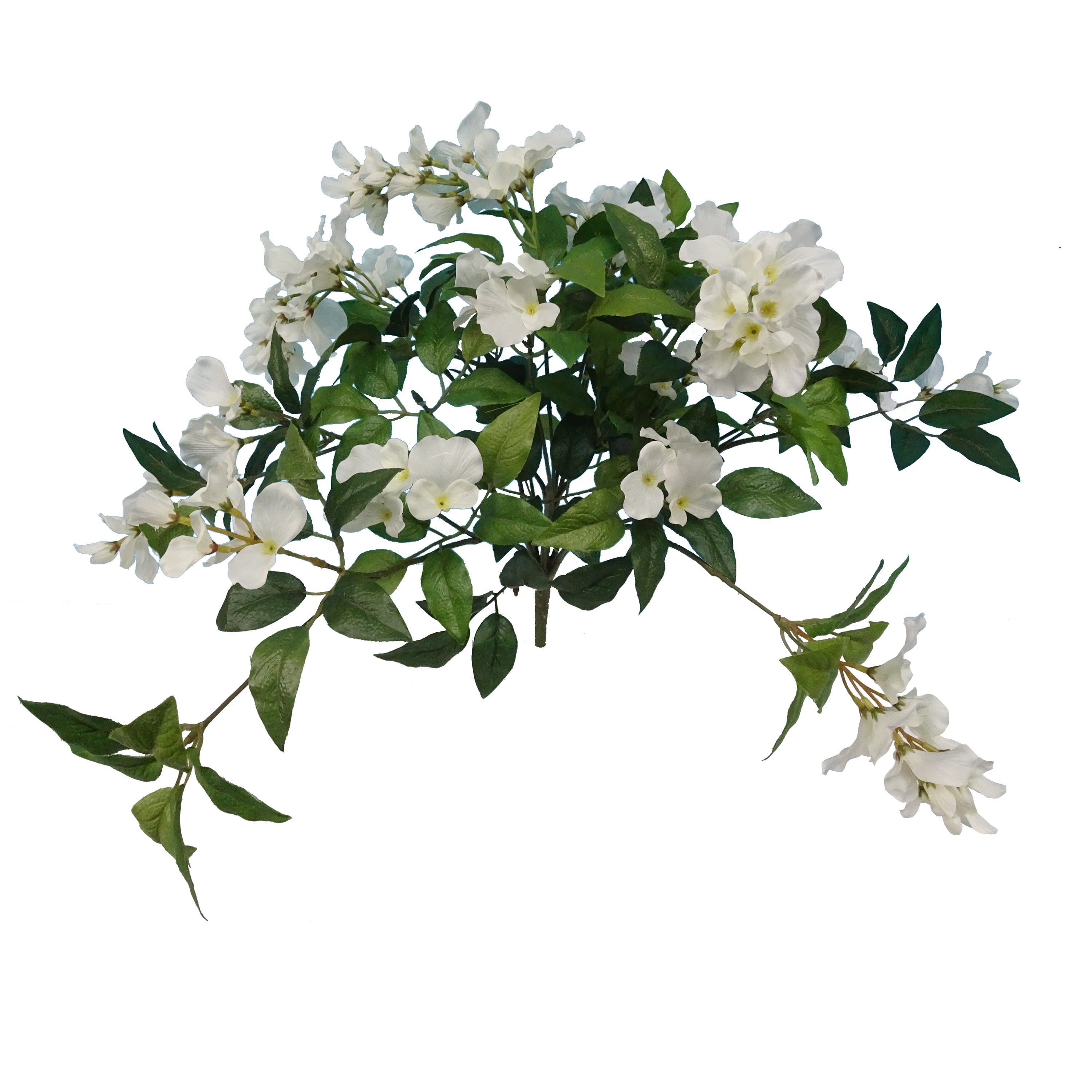 Mainstays Artificial Silk White Wisteria Bouquet