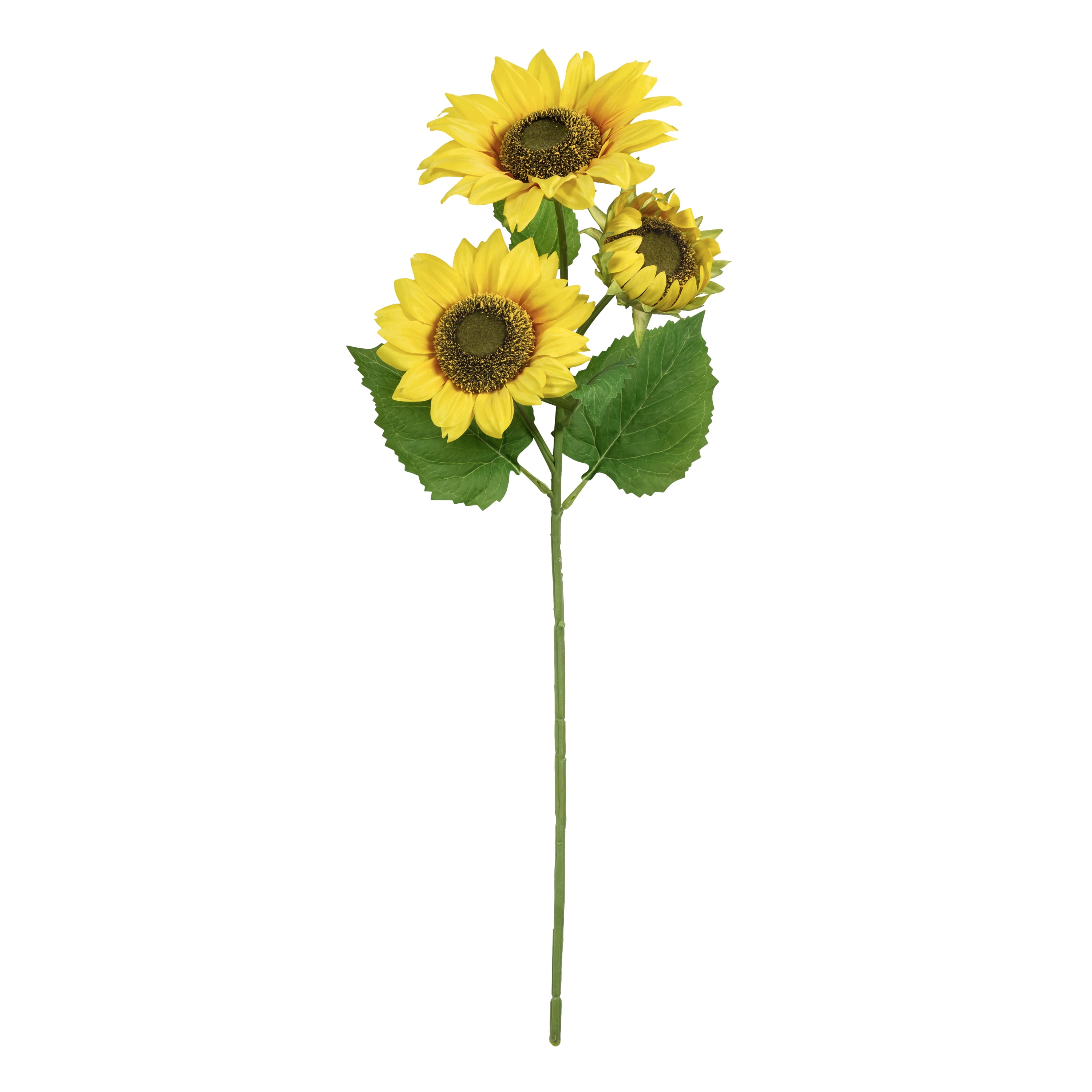Mainstays Artificial Silk Yellow Sunflower Indoor Bouquet