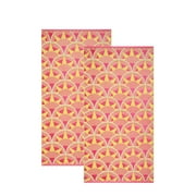 Mainstays Aztec Sun Oversized Beach Towels 2-Pack, 72" x 36"