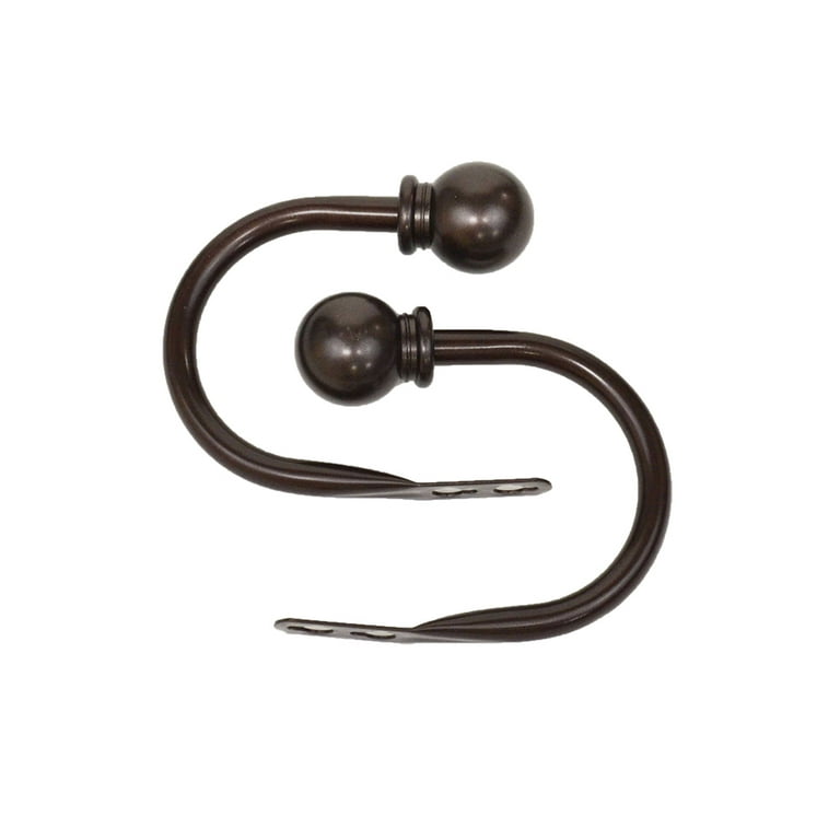 Mainstays Ball Curtain Holdback Medium Bronze, Set of Two