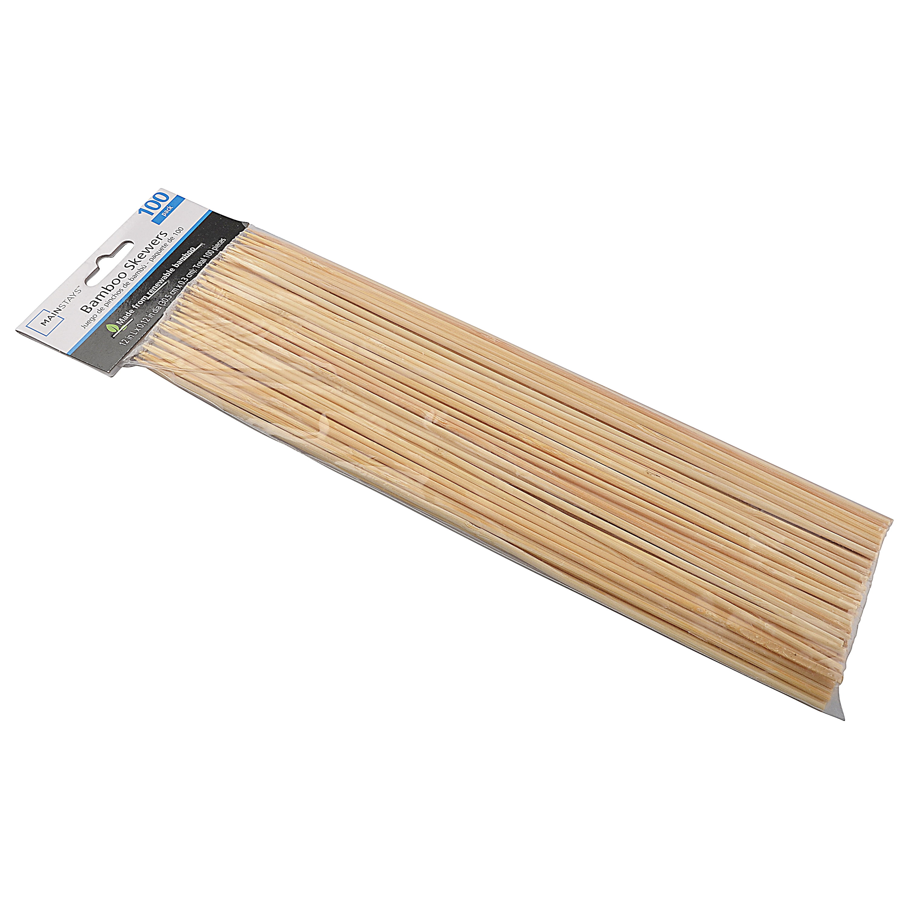 Mainstays Bamboo Skewer, 100 Count