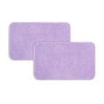 thumbnail image 1 of Mainstays Basic 2-Piece Polyester Bath Rug Set, Lavender, 20" x 32", 1 of 10