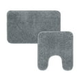 Mainstays Basic 2 Piece Polyester Bath Rug Set, 20" x 32" Rug and