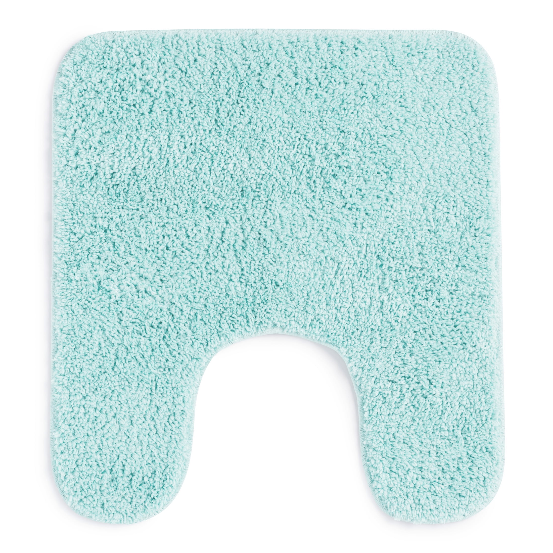 20x34 Fine Chenille Memory Foam Bath Rug Aqua - Threshold™
