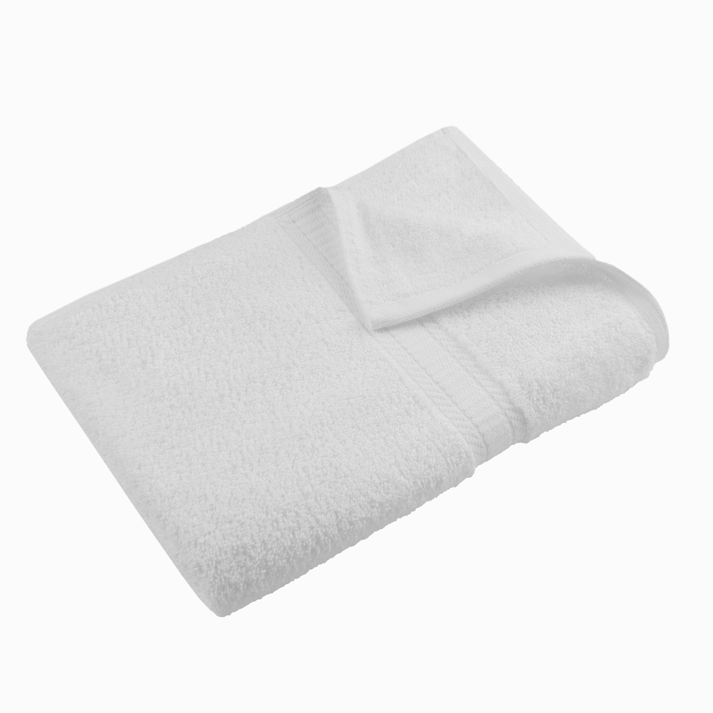 Mainstays Basic Bath Towel, White, 27x52