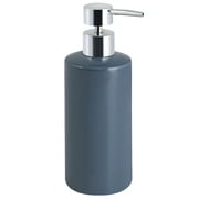 Mainstays Basic Ceramic Lotion Pump Washed Indigo Navy Blue
