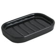 Mainstays Basic Ceramic Soap Dish Rich Black