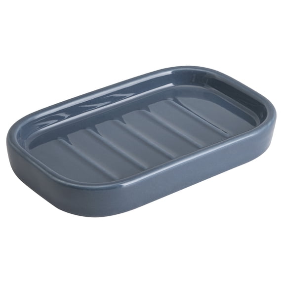 Mainstays Basic Ceramic Soap Dish Navy