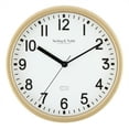 thumbnail image 1 of Mainstays Basic Indoor 8.78" Gold Analog Round Modern Wall Clock, 1 of 6
