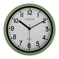 thumbnail image 1 of Mainstays Basic Indoor 8.78" Sage Analog Round Modern Wall Clock, 1 of 8