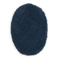 thumbnail interactive-video image 1 of Mainstays Basic Polyester Toilet Lid Cover, Navy, 19" x 22", 1 of 7